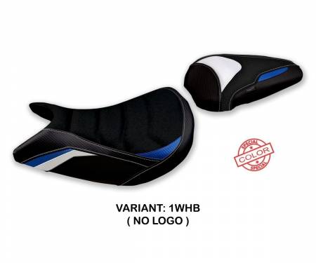 SGXS15MS-1WHB-2 Seat saddle cover Mavora Special Color Ultragrip White - Blue (WHB) T.I. for SUZUKI GSX S 1000 2015 > 2020