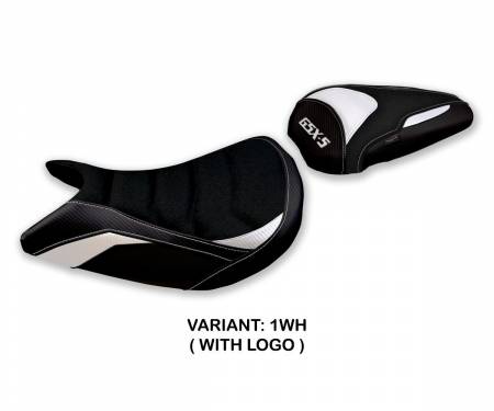 SGXS15M-1WH-1 Seat saddle cover Mavora Ultragrip White (WH) T.I. for SUZUKI GSX S 1000 2015 > 2020