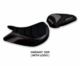 Sattelbezug Sitzbezug Mavora Ultragrip Grau (GR) T.I. fur SUZUKI GSX S 1000 2015 > 2020