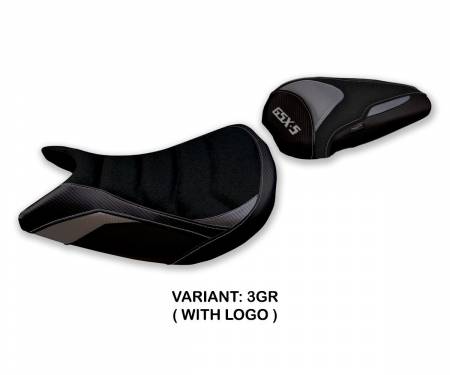 SGXS15M-3GR-1 Seat saddle cover Mavora Ultragrip Gray (GR) T.I. for SUZUKI GSX S 1000 2015 > 2020