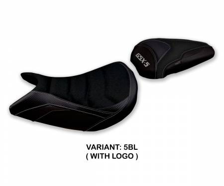 SGXS15M-5BL-1 Seat saddle cover Mavora Ultragrip Black (BL) T.I. for SUZUKI GSX S 1000 2015 > 2020