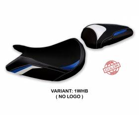 Seat saddle cover Ward Special Color White - Blue (WHB) T.I. for SUZUKI GSX S 1000 2015 > 2020