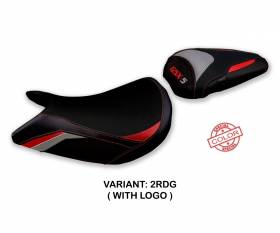 Seat saddle cover Ward Special Color Red - Gray (RDG) T.I. for SUZUKI GSX S 1000 2015 > 2020