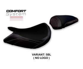 Seat saddle cover Lindi comfort system Black BL T.I. for Suzuki GSX S 1000 2021 > 2023