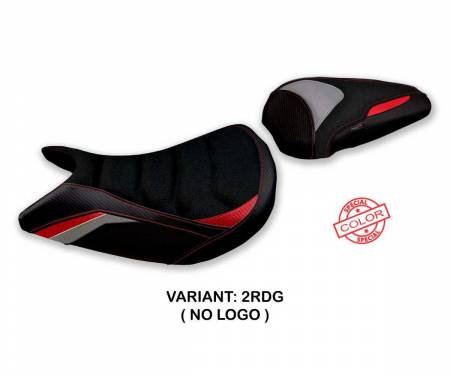 SGXS21LSU-2RDG-2 Sattelbezug Sitzbezug Lindi special color ultragrip Rot - Grau RDG T.I. fur Suzuki GSX S 1000 2021 > 2023