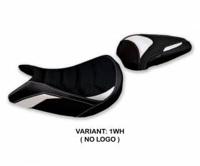 Seat saddle cover Lindi ultragrip White WH T.I. for Suzuki GSX S 1000 2021 > 2023