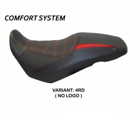 SV65G-4RD-4 Seat saddle cover Georgia Comfort System Red (RD) T.I. for SUZUKI V-STROM 650 2017 > 2022