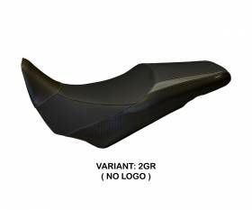 Seat saddle cover Palermo Gray (GR) T.I. for SUZUKI V-STROM 1000 2014 > 2019