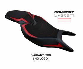 Housse de selle Renee Comfort System Rouge RD T.I. pour Triumph Speed Triple 1200 RR 2022 > 2024
