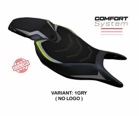 Rivestimento sella Senna Special Color Comfort System Grigio - Giallo GRY T.I. per Triumph Speed Triple 1200 RS 2022 > 2024