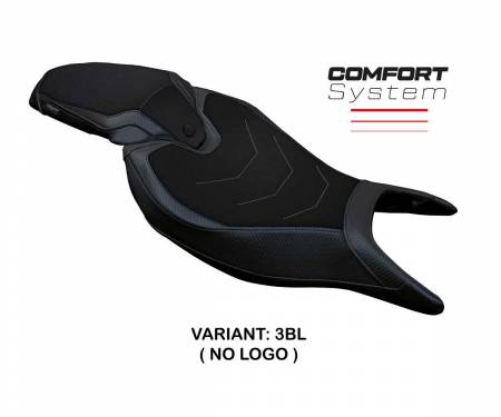 TRST12RSC-3BL-2 Housse de selle Senna Comfort System Noir BL T.I. pour Triumph Speed Triple 1200 RS 2022 > 2024