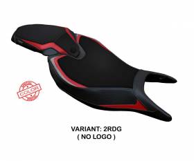 Seat saddle cover Senna Special Color Red - Gray RDG T.I. for Triumph Speed Triple 1200 RS 2022 > 2024