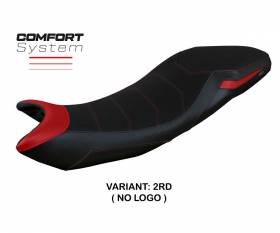 Seat saddle cover Derry Comfort System Red RD T.I. for Triumph Tiger 660 2021 > 2023