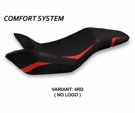 TSPT15G1-4RD-2 Seat saddle cover Ghibellina 1 Comfort System Red (RD) T.I. for TRIUMPH SPEED TRIPLE 2011 > 2015