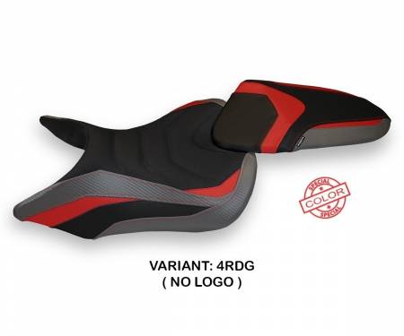 TST68RS-4RDG-4 Seat saddle cover Resia Special Color Ultragrip Red - Gray (RDG) T.I. for TRIUMPH SPEED TRIPLE 2016 > 2021