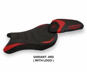 Seat saddle cover Avane 1 Ultragrip Red (RD) T.I. for TRIUMPH STREET TRIPLE 2017 > 2022