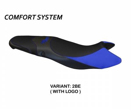 TSTM1C-2BE-1 Seat saddle cover Morris 1 Comfort System Blue (BE) T.I. for TRIUMPH STREET TRIPLE 2007 > 2012
