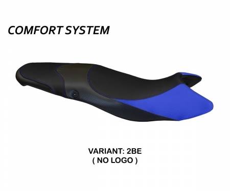 TSTM1C-2BE-2 Seat saddle cover Morris 1 Comfort System Blue (BE) T.I. for TRIUMPH STREET TRIPLE 2007 > 2012