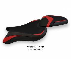 Seat saddle cover Sarzana 1 Red (RD) T.I. for TRIUMPH STREET TRIPLE 2017 > 2022