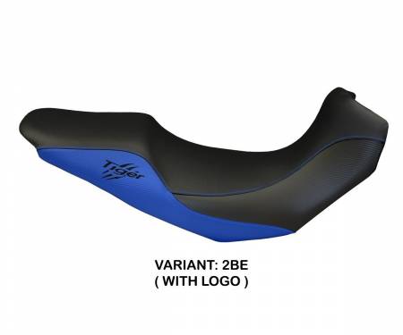 TT10A2-2BE-1 Seat saddle cover Avellino 2 Blue (BE) T.I. for TRIUMPH TIGER 1050 2007 > 2013