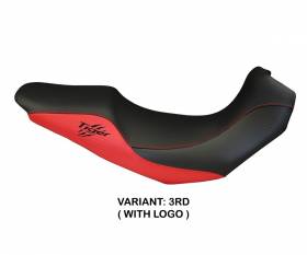 Seat saddle cover Avellino 2 Red (RD) T.I. for TRIUMPH TIGER 1050 2007 > 2013