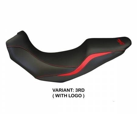 TT10S-3RD-1 Seat saddle cover Salerno Red (RD) T.I. for TRIUMPH TIGER 1050 2007 > 2013
