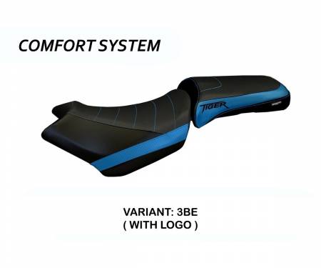 TT1EV1C-3BE-3 Seat saddle cover Venezia 1 Comfort System Blue (BE) T.I. for TRIUMPH TIGER 1200 2018 > 2021