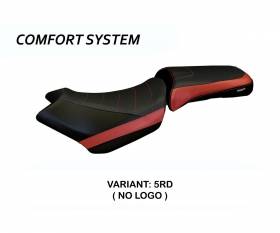 Housse de selle Venezia 1 Comfort System Rouge (RD) T.I. pour TRIUMPH TIGER 1200 2018 > 2021