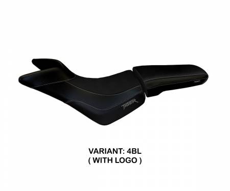 TT8XCP-4BL-1 Seat saddle cover Padova Black (BL) T.I. for TRIUMPH TIGER 800 / XC 2010 > 2020