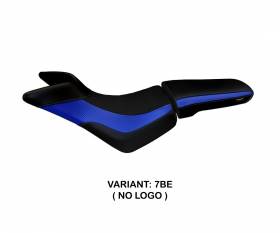 Seat saddle cover Padova Blue (BE) T.I. for TRIUMPH TIGER 800 / XC 2010 > 2020