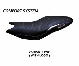 Seat saddle cover Espera Comfort System White (WH) T.I. for TRIUMPH TRIDENT 660 2021 > 2022