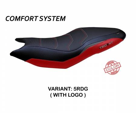 TTRD66E-5RDG-1 Housse de selle Espera Comfort System Rouge - Gris (RDG) T.I. pour TRIUMPH TRIDENT 660 2021 > 2022