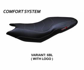 Seat saddle cover Espera Comfort System Black (BL) T.I. for TRIUMPH TRIDENT 660 2021 > 2022