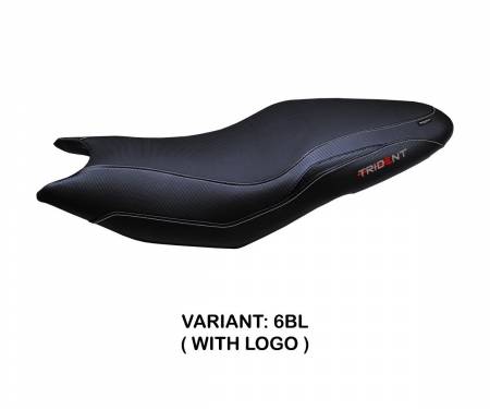 TTRD66G-6BL-1 Seat saddle cover Gines Black (BL) T.I. for TRIUMPH TRIDENT 660 2021 > 2022