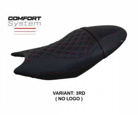 TTRD66SC-3RD-2 Seat saddle cover Sihlar comfort system Red RD T.I. for Triumph Trident 660 2021 > 2024
