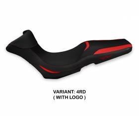 Seat saddle cover Julfa Red (RD) T.I. for TRIUMPH TIGER 1050 SPORT 2013 > 2020