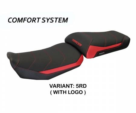 Y957R1C-5RD-1 Seat saddle cover Rapallo 1 Comfort System Red (RD) T.I. for YAMAHA TRACER 900 2015 > 2017