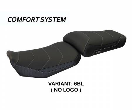 Y957R1C-6BL-2 Housse de selle Rapallo 1 Comfort System Noir (BL) T.I. pour YAMAHA TRACER 900 2015 > 2017