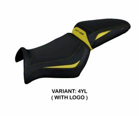 Seat saddle cover Algar Yellow (YL) T.I. for YAMAHA MT-03 2006 > 2014