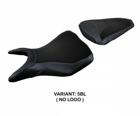 YAMT3M-5BL-2 Housse de selle Meolo Noir BL T.I. pour Yamaha MT-03 2020 > 2024