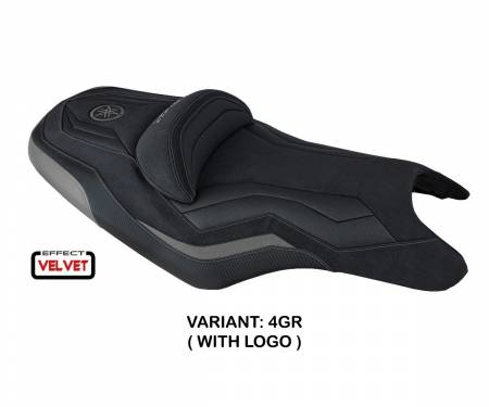 YATM21M-4GR-1 Sattelbezug Sitzbezug Mcn Velvet Ultragrip Grau (GR) T.I. fur YAMAHA T-MAX 530 2008 > 2016