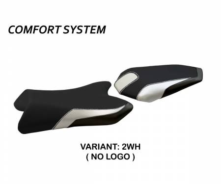 YFZ1FVC-2WH-2 Seat saddle cover Vicenza Comfort System White (WH) T.I. for YAMAHA FZ1 FAZER 2006 > 2016