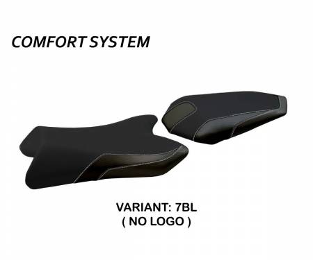 YFZ1FVC-7BL-2 Seat saddle cover Vicenza Comfort System Black (BL) T.I. for YAMAHA FZ1 FAZER 2006 > 2016