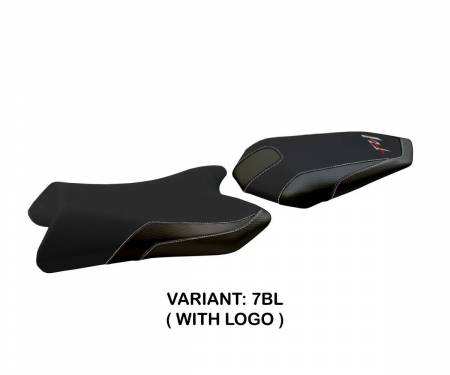 YFZ1FV-7BL-1 Seat saddle cover Vicenza Black (BL) T.I. for YAMAHA FZ1 FAZER 2006 > 2016