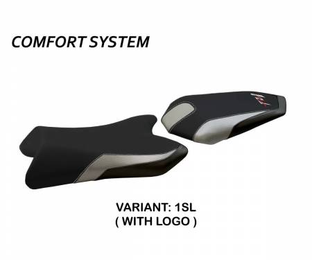YFZ1VC-1SL-1 Seat saddle cover Vicenza Comfort System Silver (SL) T.I. for YAMAHA FZ1 2006 > 2016