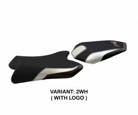 Seat saddle cover Vicenza White (WH) T.I. for YAMAHA FZ1 2006 > 2016