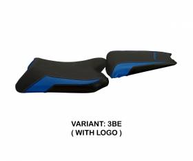 Seat saddle cover Perugia 2 Blue (BE) T.I. for YAMAHA FZ8 2010 > 2016