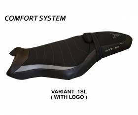 Seat saddle cover Arsenal 1 Comfort System Silver (SL) T.I. for YAMAHA MT-10 2017 > 2022