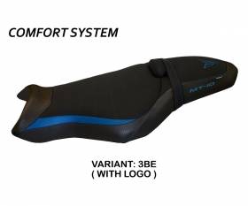 Seat saddle cover Arsenal 1 Comfort System Blue (BE) T.I. for YAMAHA MT-10 2017 > 2022