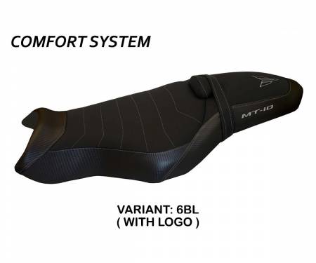 YMT10A1C-6BL-1 Rivestimento sella Arsenal 1 Comfort System Nero (BL) T.I. per YAMAHA MT-10 2017 > 2022